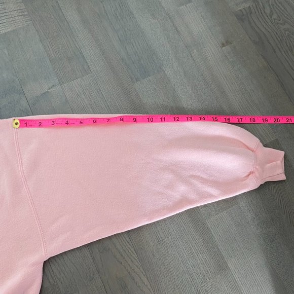 Vintage bubblegum pink mockneck sweater - Picture 4 of 6